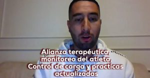 La fisioterapia de élite: Nicolás Andrés Acosta