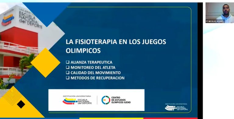 Nicolás Andrés Acosta - Fisioterapia en los Juegos Olímpicos