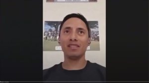 Entrenador Andrés Chocho, líder mundial en la marcha atlética